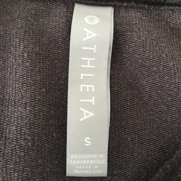 Athleta Studio to Street Camo Sweatshirt Women’s Size S - Picture 6 of 8